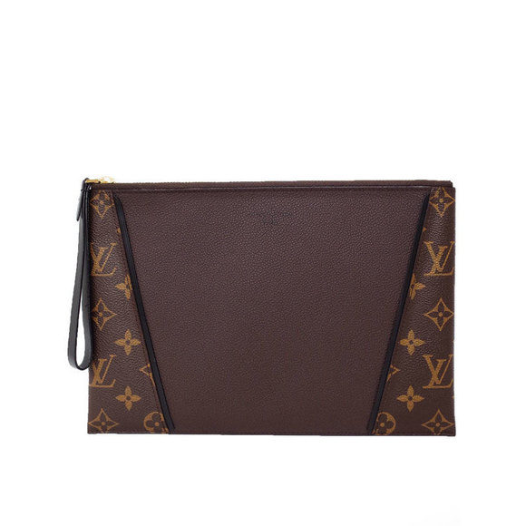 Louis Vuitton Clutch Pochette Monogram Bag - Picture 1 of 8